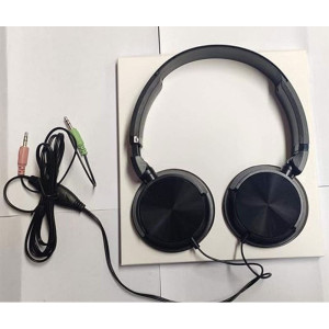 Frontech HF-3445 Wired without Mic Headset  (Black, On the Ear)